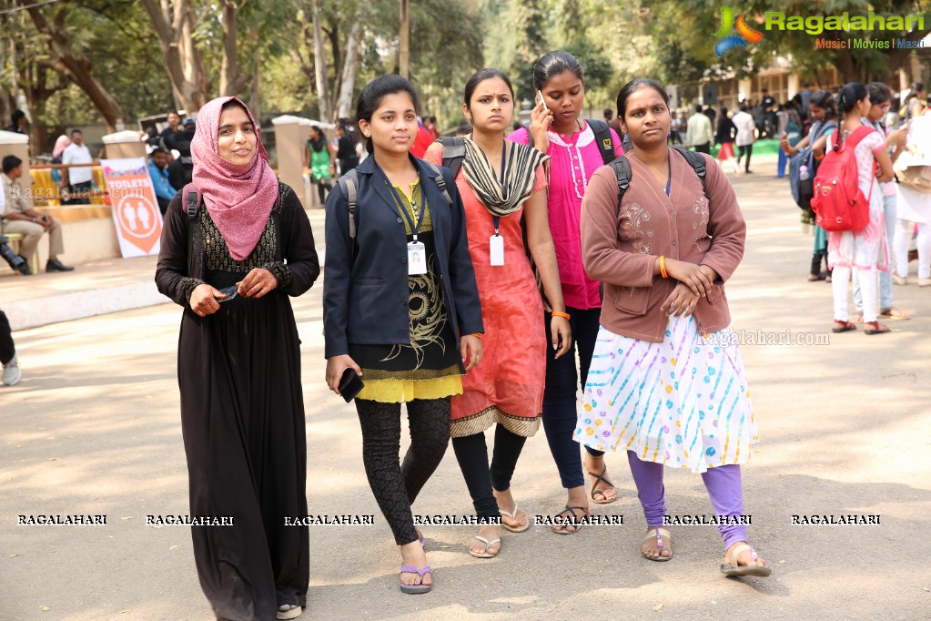 Hyderabad Literary Fest 2018 (Day 2) at The Hyderabad Public School, Begumpet