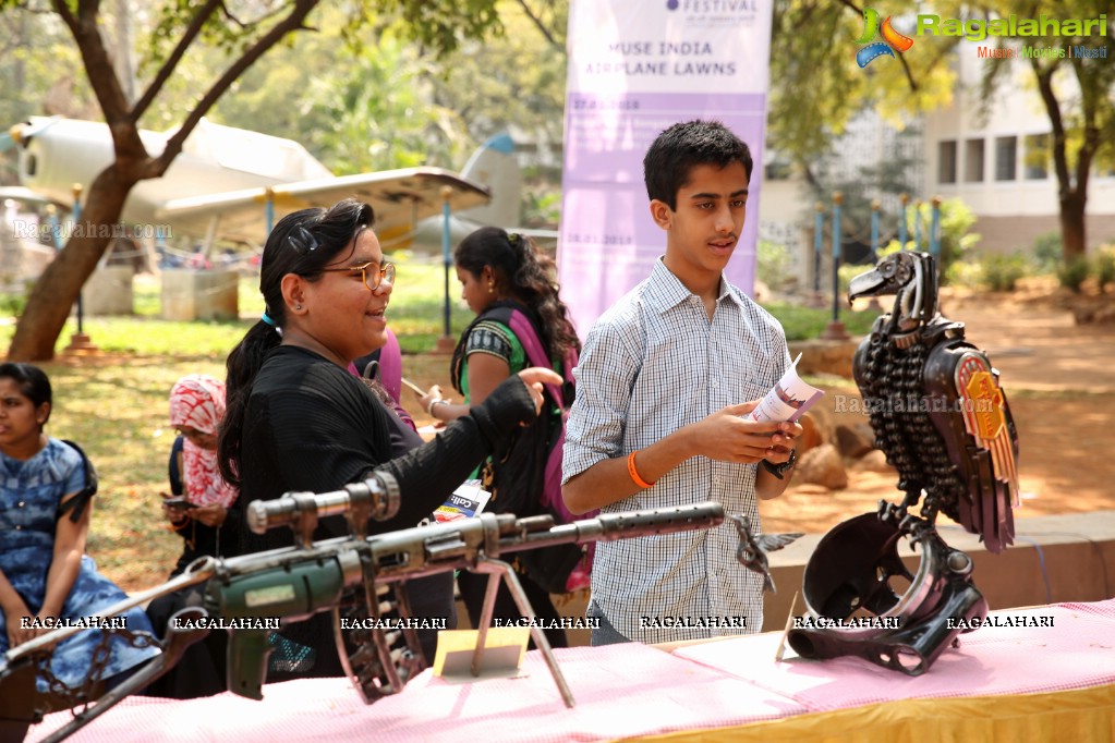 Hyderabad Literary Fest 2018 (Day 2) at The Hyderabad Public School, Begumpet