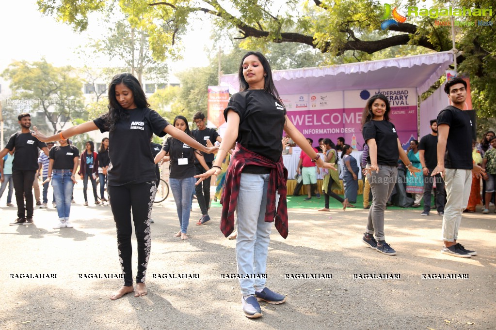 Hyderabad Literary Fest 2018 (Day 2) at The Hyderabad Public School, Begumpet