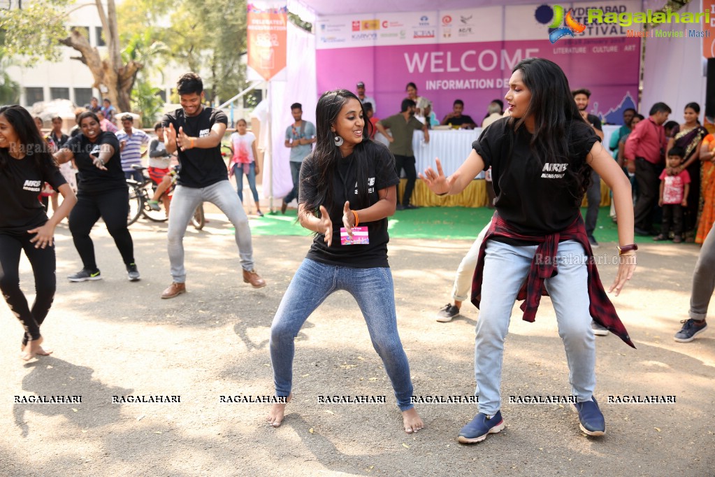 Hyderabad Literary Fest 2018 (Day 2) at The Hyderabad Public School, Begumpet