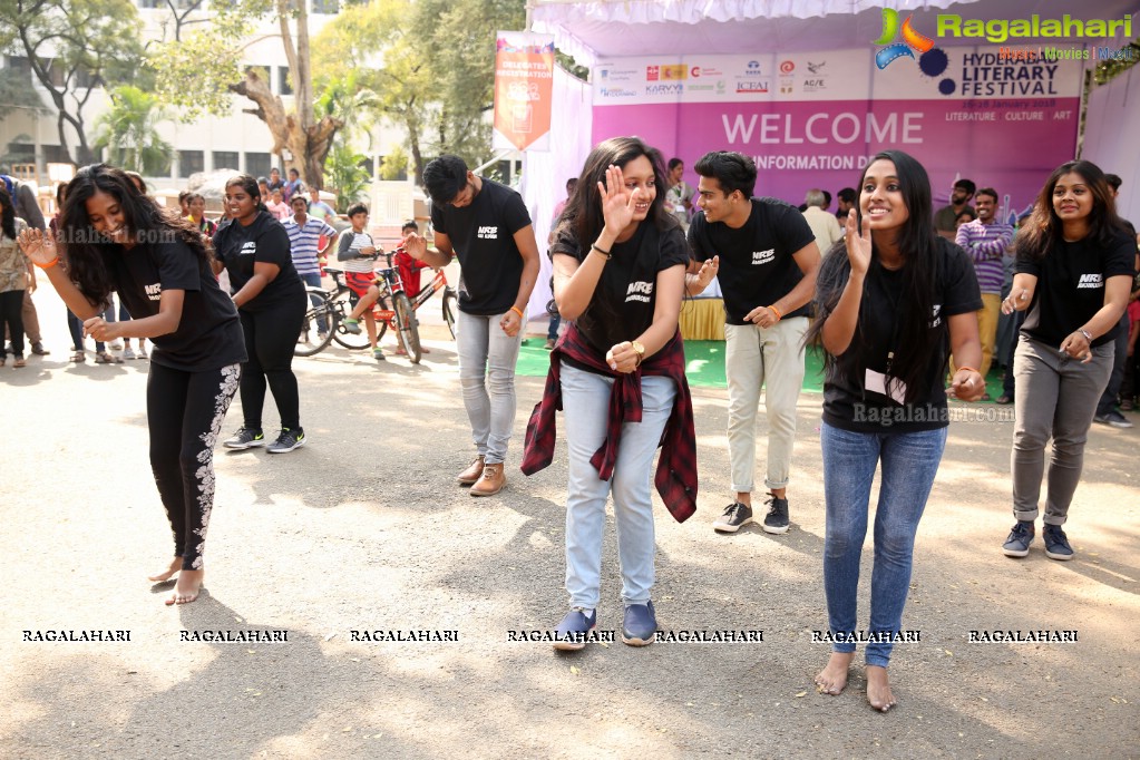 Hyderabad Literary Fest 2018 (Day 2) at The Hyderabad Public School, Begumpet