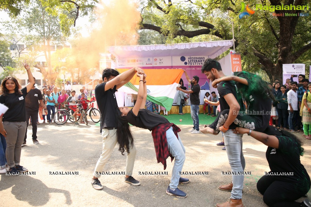 Hyderabad Literary Fest 2018 (Day 2) at The Hyderabad Public School, Begumpet