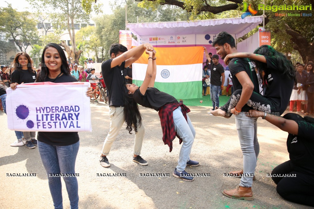 Hyderabad Literary Fest 2018 (Day 2) at The Hyderabad Public School, Begumpet