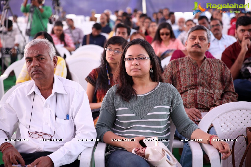 Hyderabad Literary Fest 2018 (Day 3) at The Hyderabad Public School, Begumpet