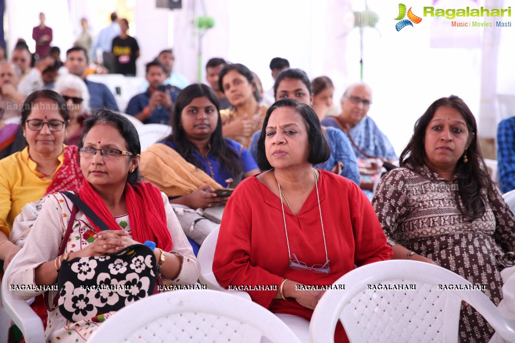 Hyderabad Literary Fest 2018 (Day 3) at The Hyderabad Public School, Begumpet