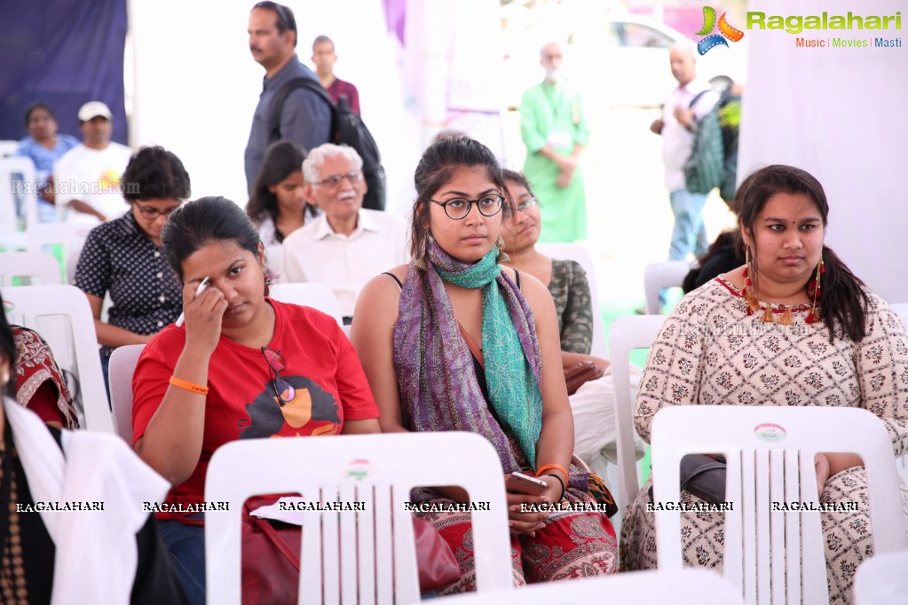 Hyderabad Literary Fest 2018 (Day 3) at The Hyderabad Public School, Begumpet