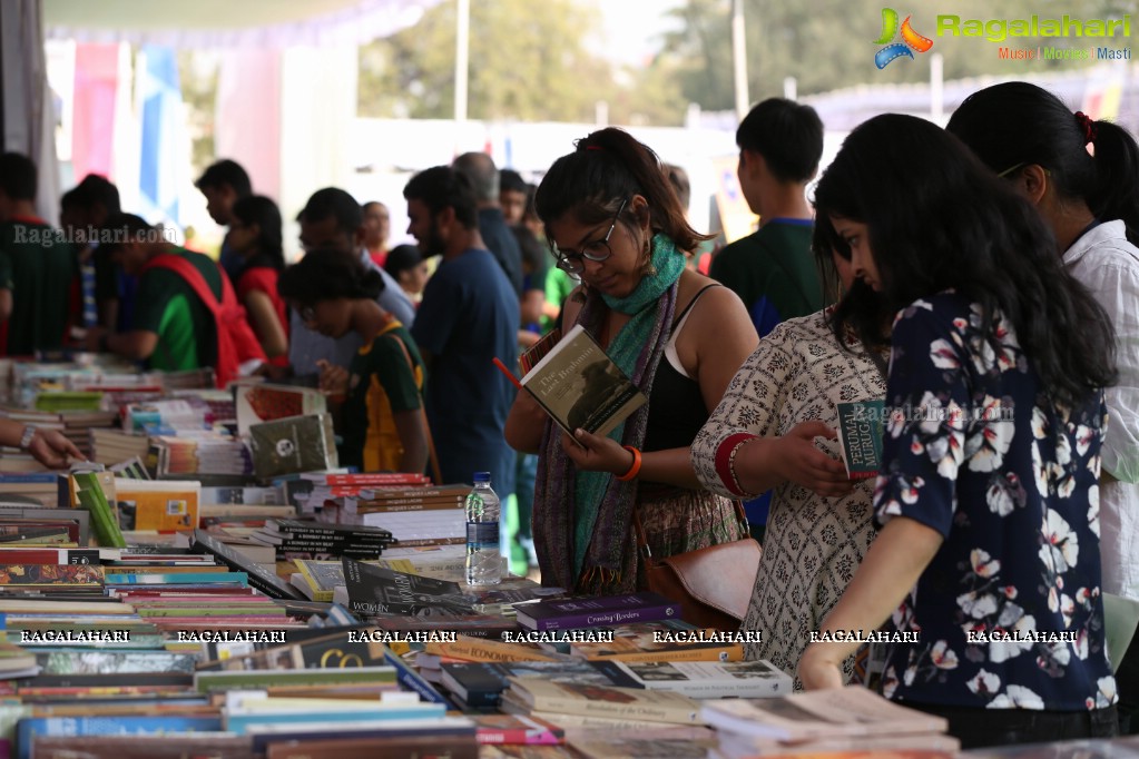 Hyderabad Literary Fest 2018 (Day 3) at The Hyderabad Public School, Begumpet