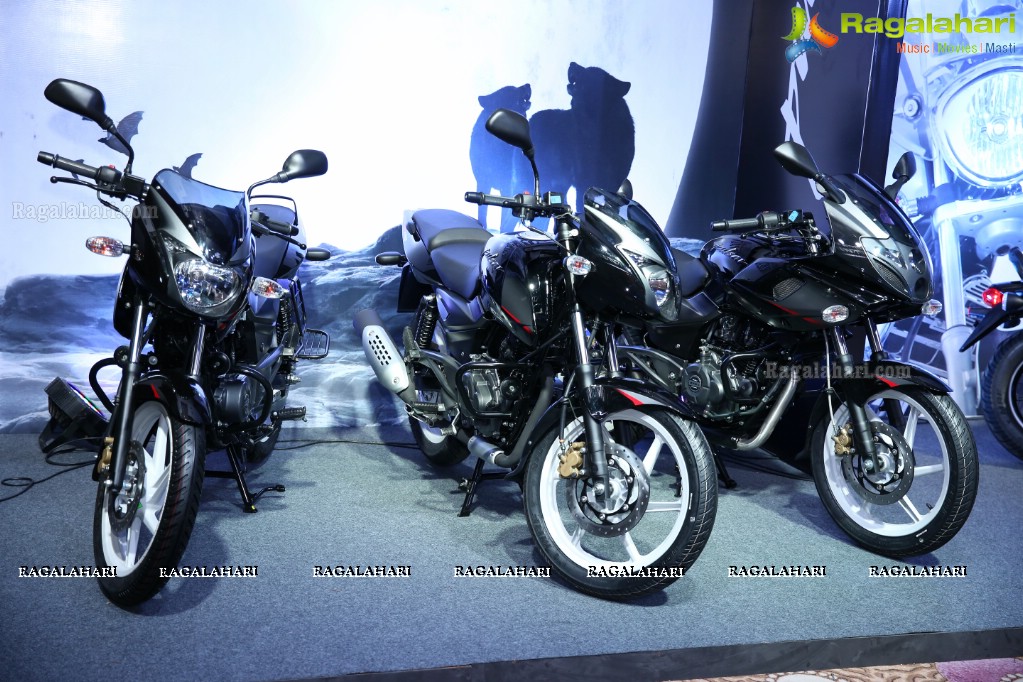 Showcase of the 2018 Range of Bajaj Motorcycle at Park Hyatt