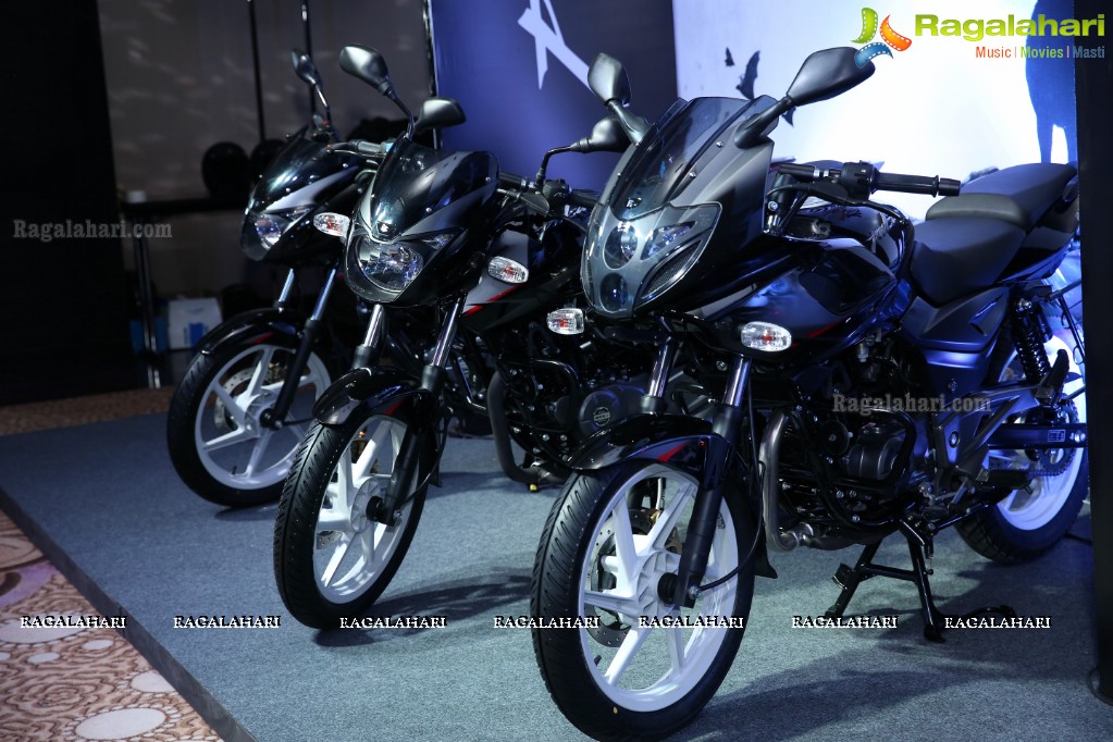 Showcase of the 2018 Range of Bajaj Motorcycle at Park Hyatt