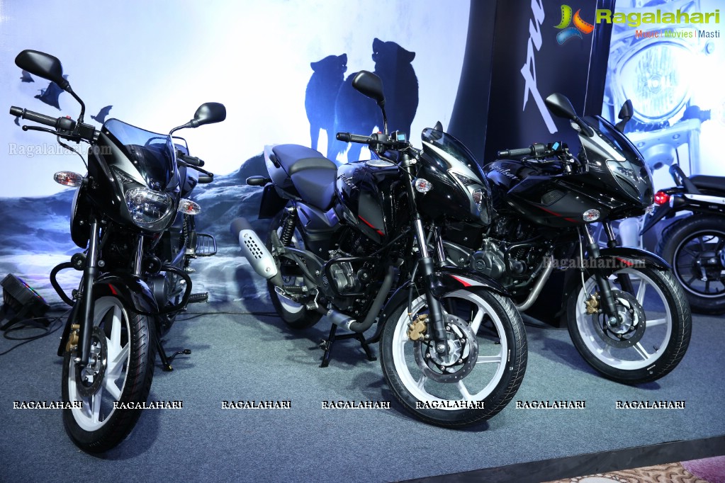 Showcase of the 2018 Range of Bajaj Motorcycle at Park Hyatt