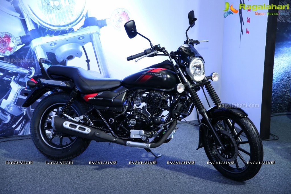 Showcase of the 2018 Range of Bajaj Motorcycle at Park Hyatt