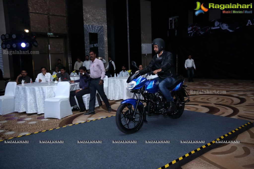 Showcase of the 2018 Range of Bajaj Motorcycle at Park Hyatt