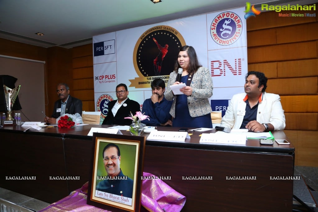 BNI Bharath Shah Cricket Trophy 2018 Announcement at Hotel Marigold