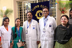 Free Medical Health Camp by Lions Club of Hyderabad Petals