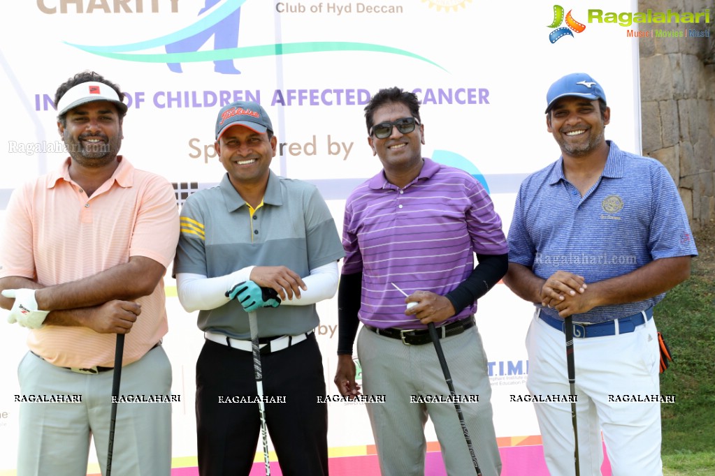 Golf Fund Raising Tournament and Prize Distribution Function by Rotary Club of Hyderabad Deccan at Hyderabad Golf Club