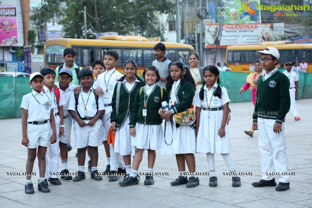 Heritage Walk - Walk for Cause at Charminar