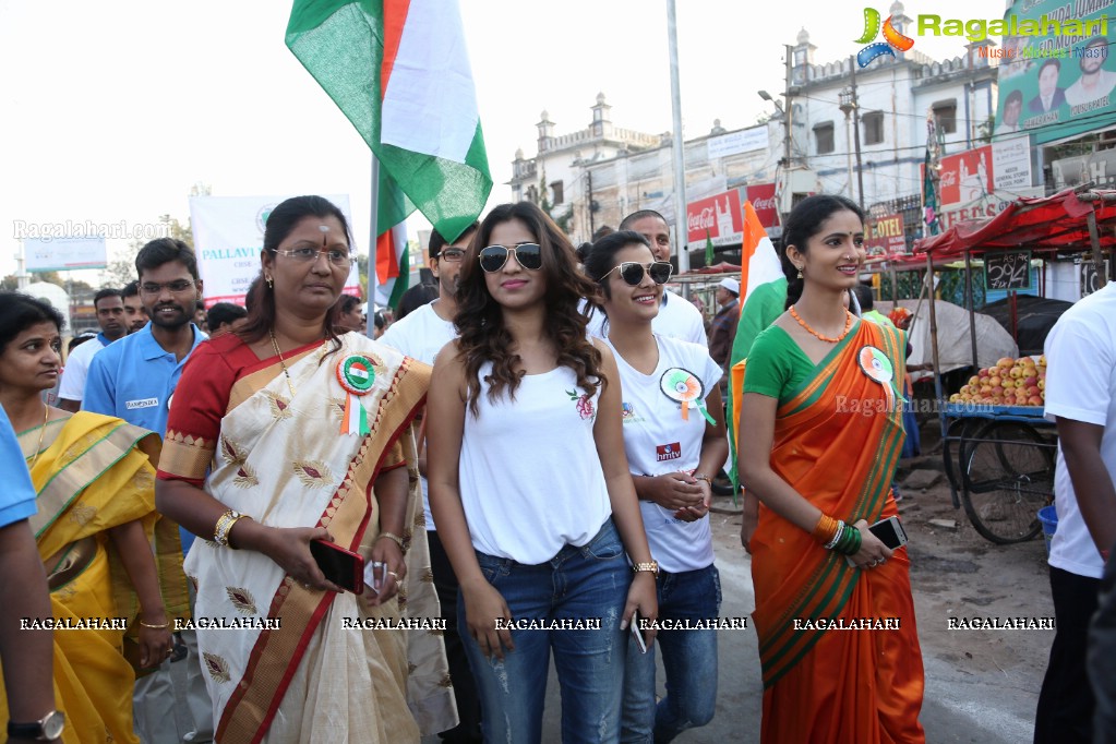 Heritage Walk - Walk for Cause at Charminar