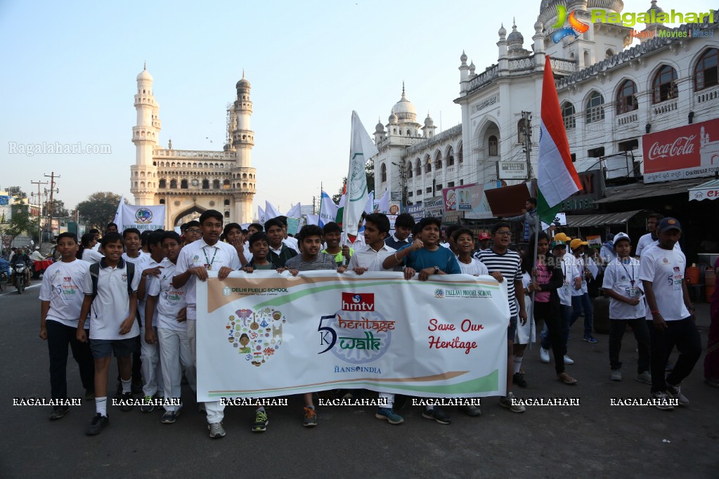 Heritage Walk - Walk for Cause at Charminar