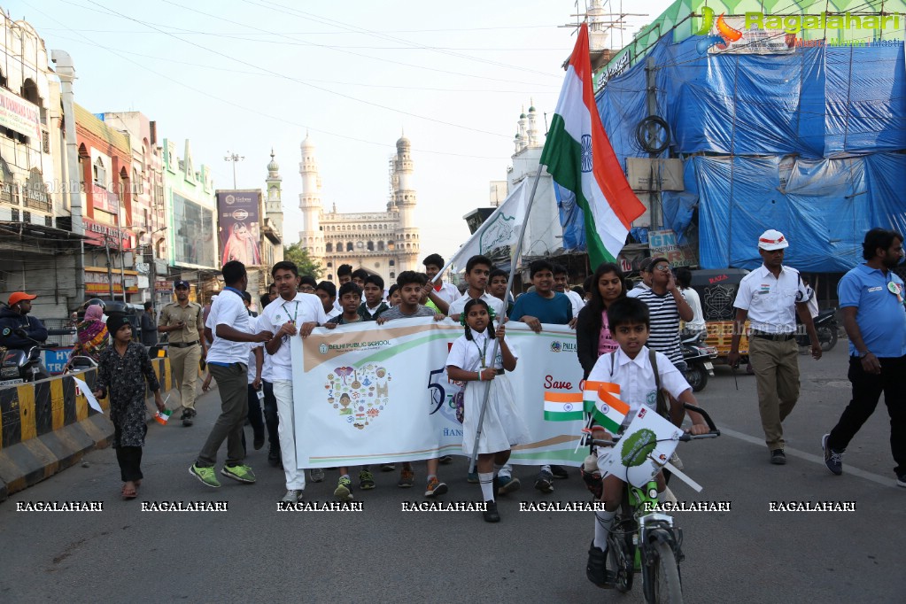 Heritage Walk - Walk for Cause at Charminar