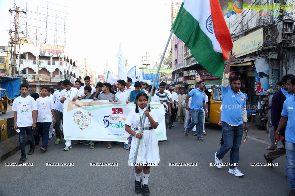 Heritage Walk - Walk for Cause at Charminar