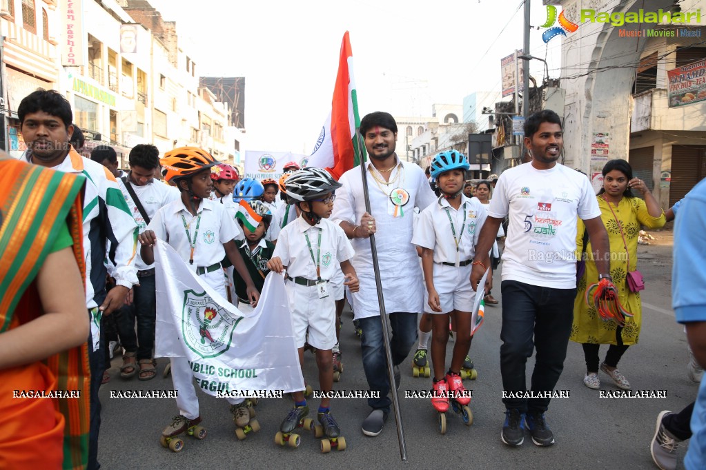 Heritage Walk - Walk for Cause at Charminar