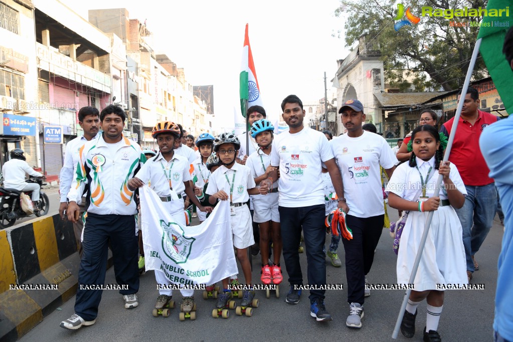 Heritage Walk - Walk for Cause at Charminar