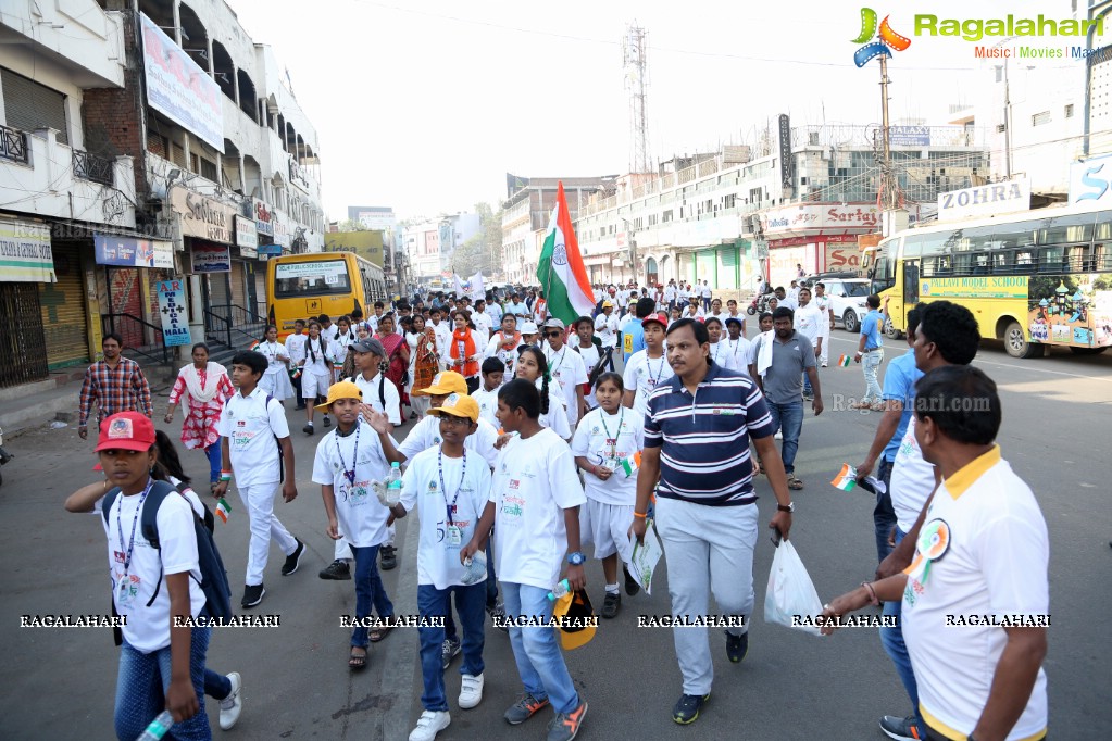 Heritage Walk - Walk for Cause at Charminar