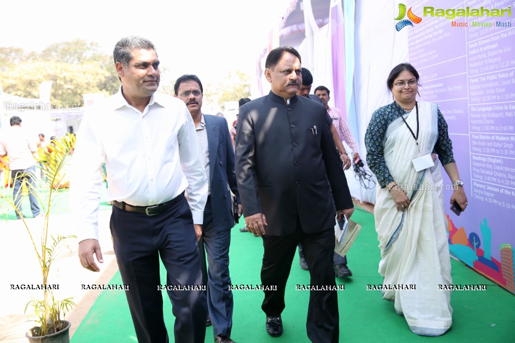 Hyderabad Literary Fest 2018 (Day 1) at The Hyderabad Public School, Begumpet