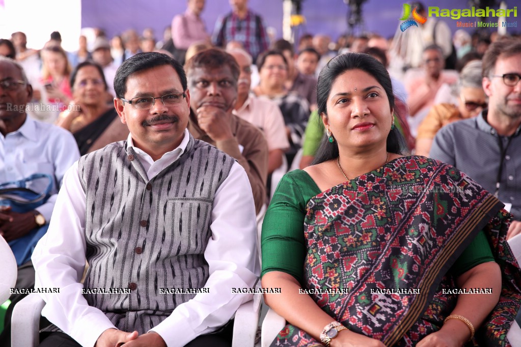 Hyderabad Literary Fest 2018 (Day 1) at The Hyderabad Public School, Begumpet