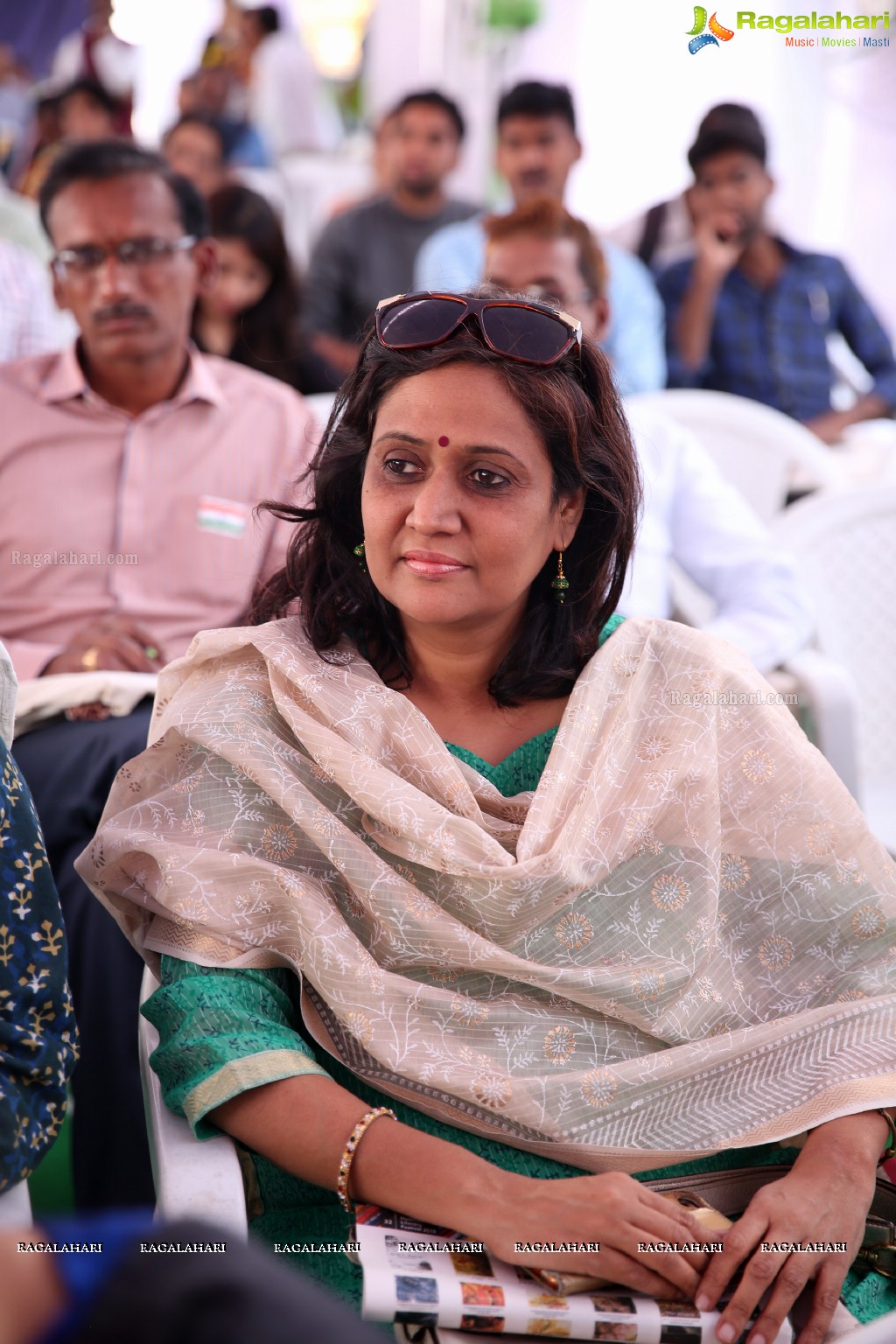 Hyderabad Literary Fest 2018 (Day 1) at The Hyderabad Public School, Begumpet