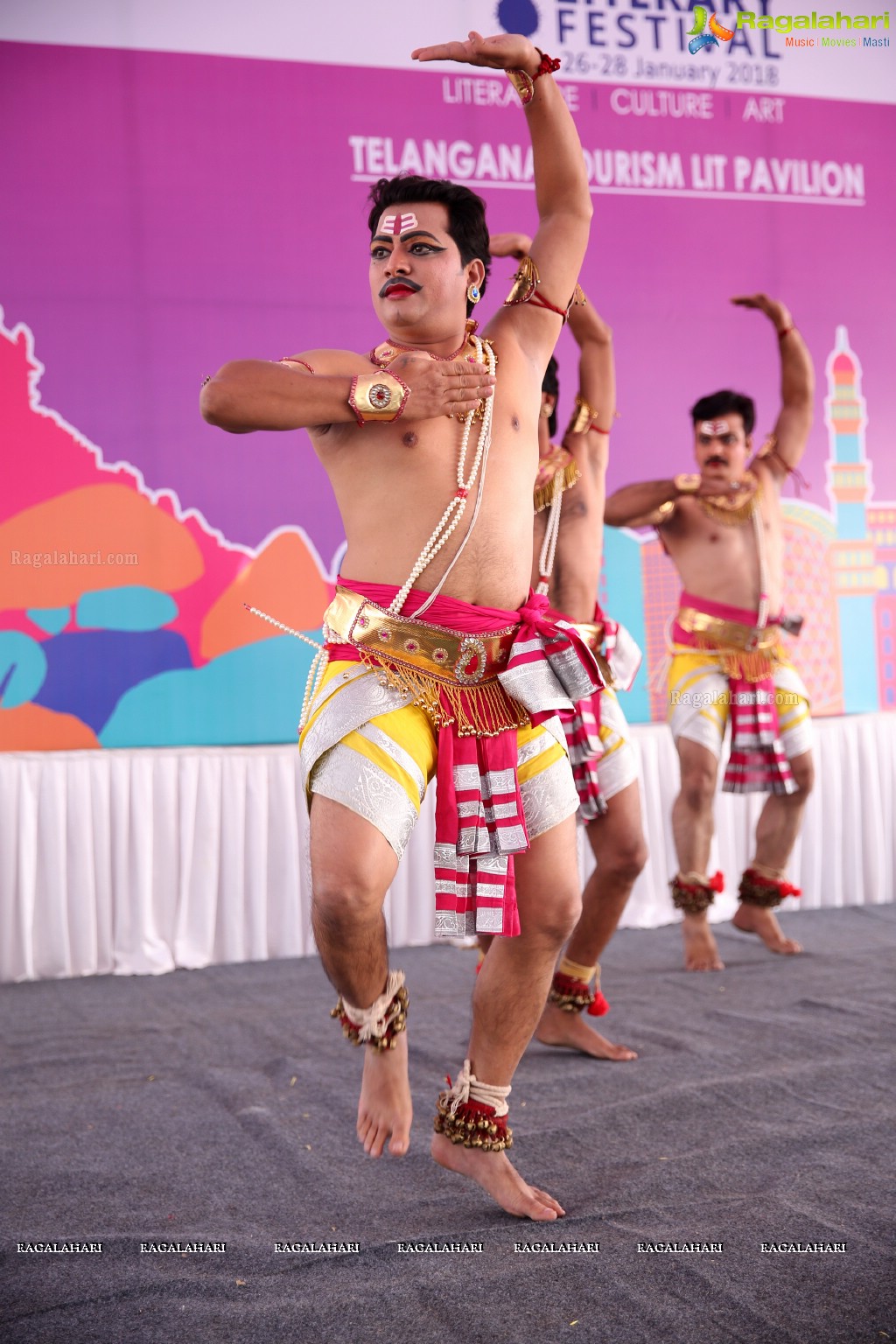 Hyderabad Literary Fest 2018 (Day 1) at The Hyderabad Public School, Begumpet