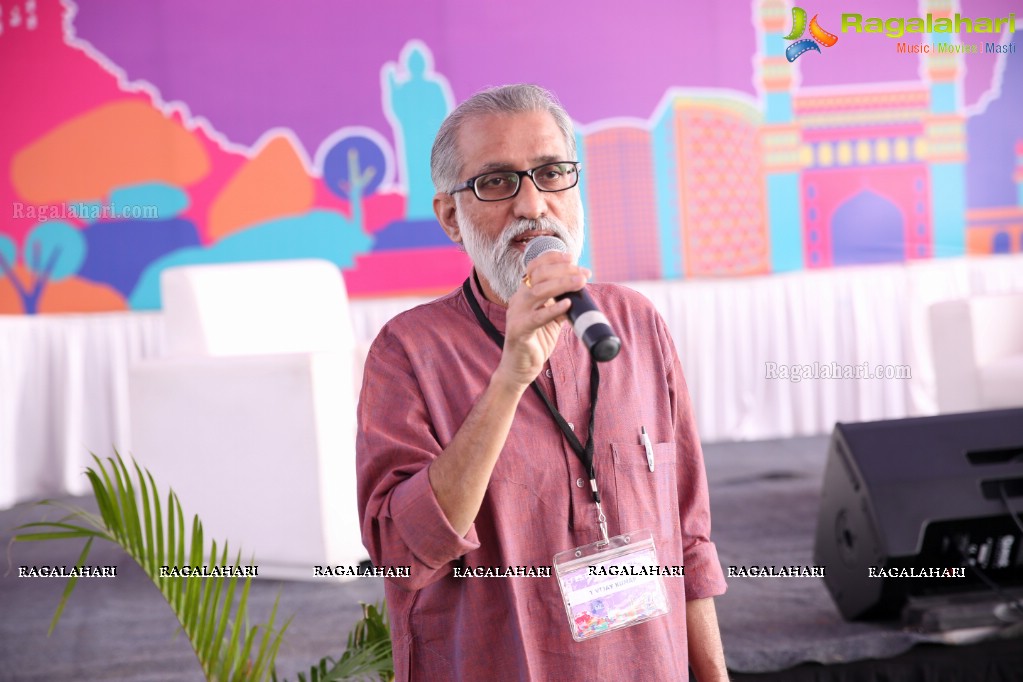 Hyderabad Literary Fest 2018 (Day 1) at The Hyderabad Public School, Begumpet