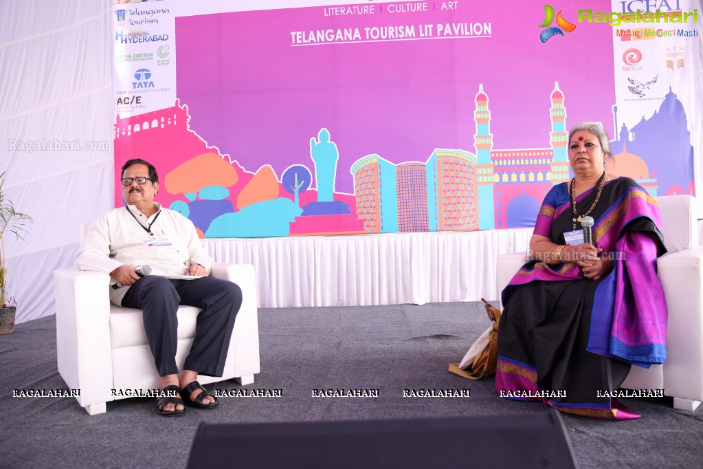 Hyderabad Literary Fest 2018 (Day 1) at The Hyderabad Public School, Begumpet