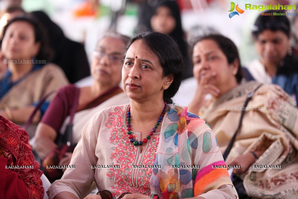 Hyderabad Literary Fest 2018 (Day 1) at The Hyderabad Public School, Begumpet