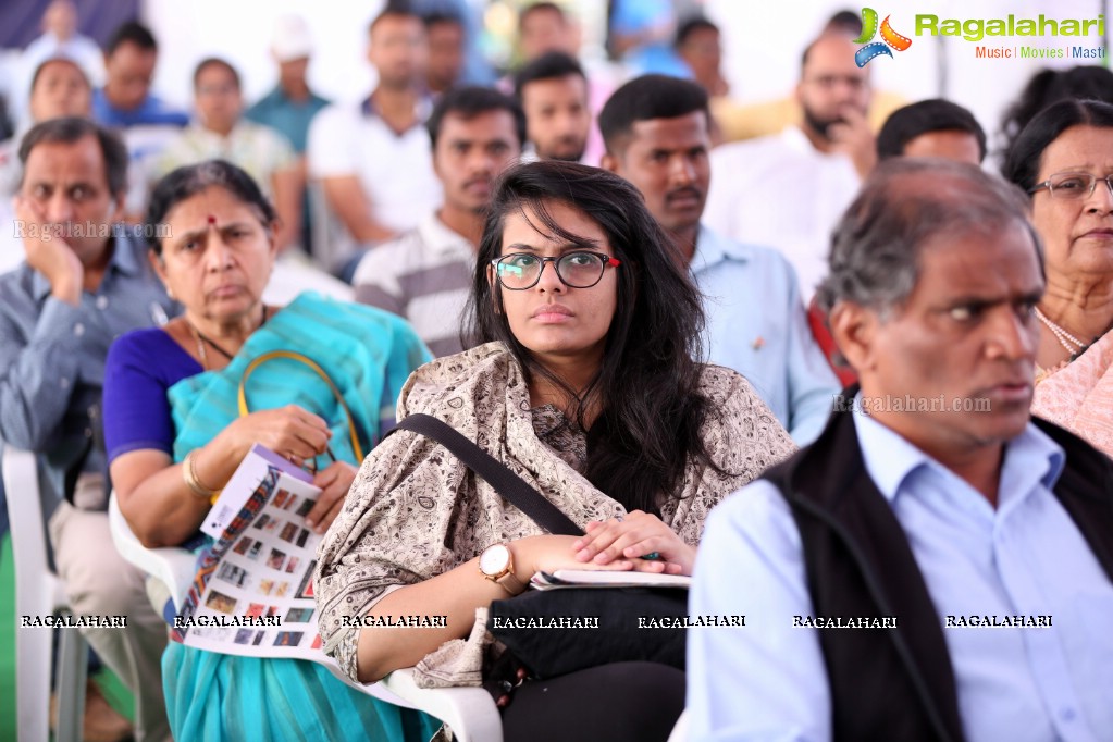 Hyderabad Literary Fest 2018 (Day 1) at The Hyderabad Public School, Begumpet