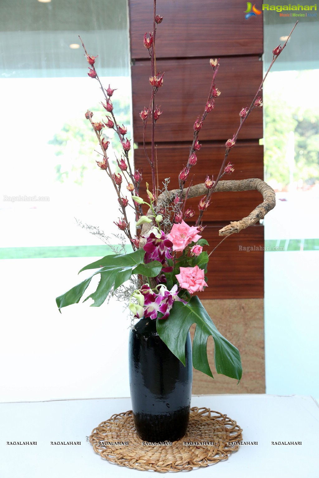 Ikebana Exhibiton at Gandhi Centenary Hall, Nampally