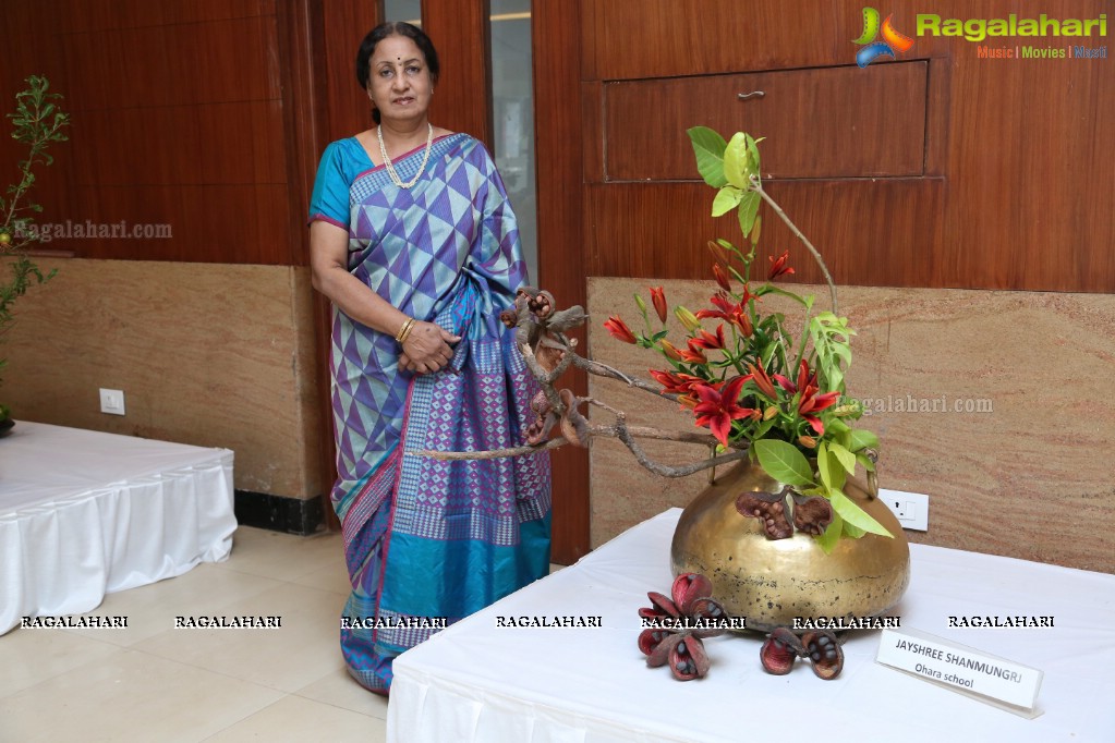 Ikebana Exhibiton at Gandhi Centenary Hall, Nampally