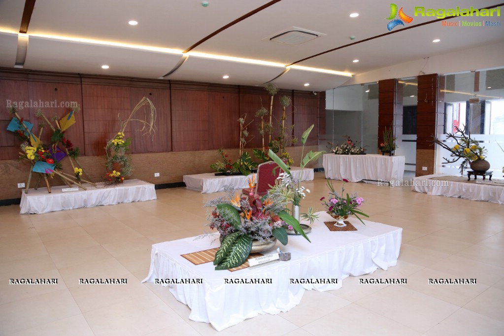 Ikebana Exhibiton at Gandhi Centenary Hall, Nampally