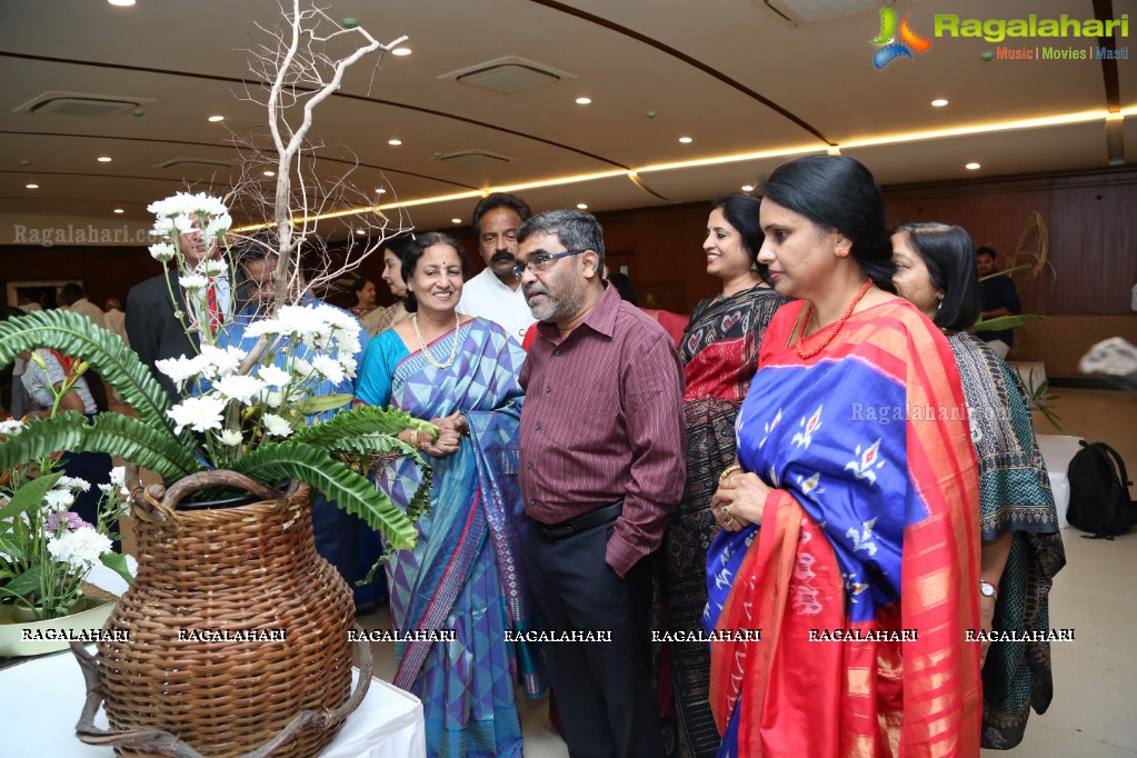 Ikebana Exhibiton at Gandhi Centenary Hall, Nampally