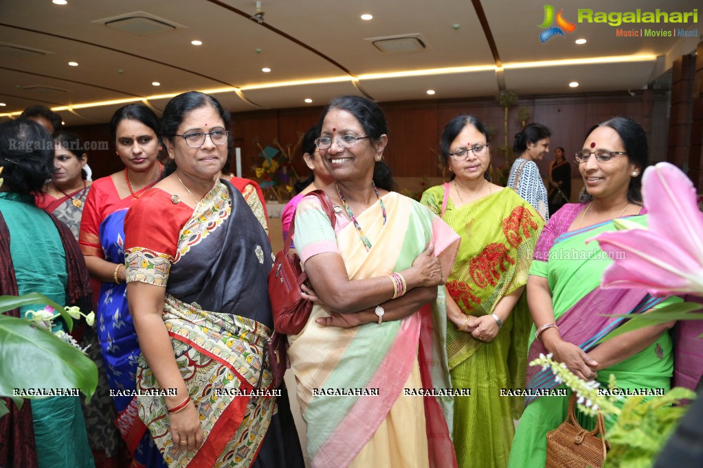 Ikebana Exhibiton at Gandhi Centenary Hall, Nampally