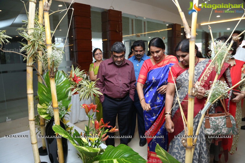 Ikebana Exhibiton at Gandhi Centenary Hall, Nampally