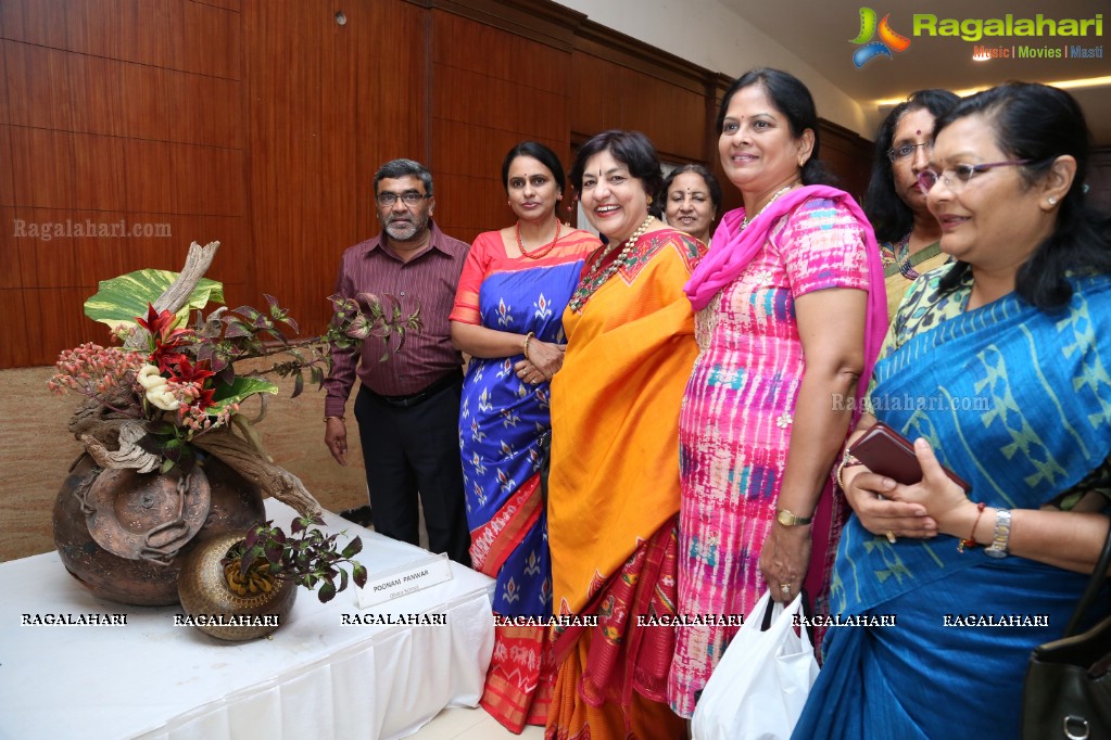 Ikebana Exhibiton at Gandhi Centenary Hall, Nampally