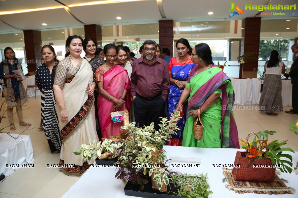 Ikebana Exhibiton at Gandhi Centenary Hall, Nampally