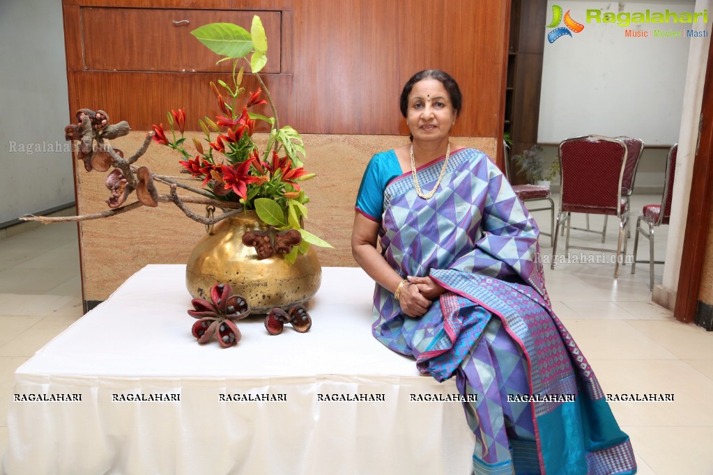 Ikebana Exhibiton at Gandhi Centenary Hall, Nampally