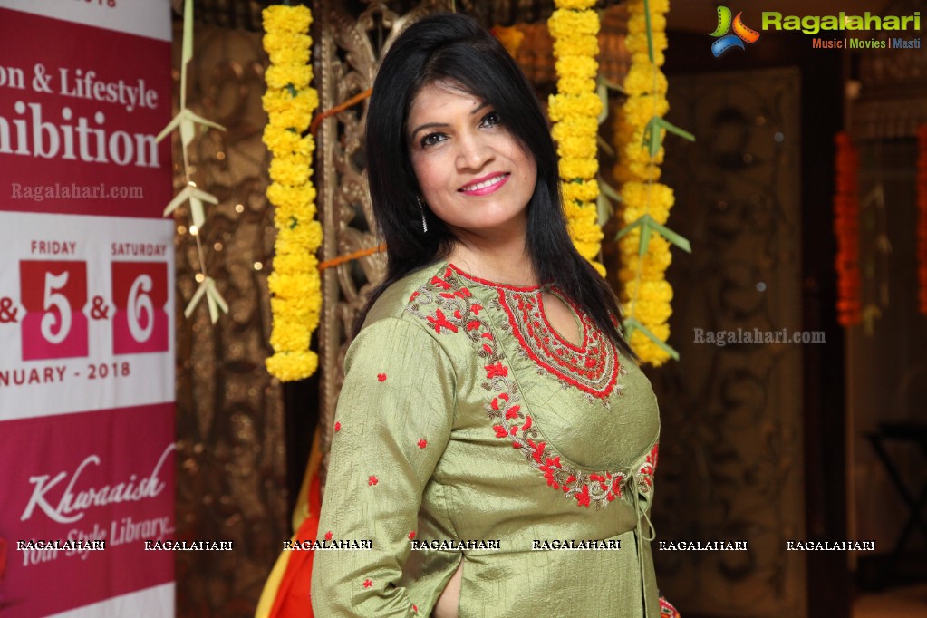 Srishti Vyakaranam launches Khwaaish Designer Lifestyle Exhibition at Taj Krishna