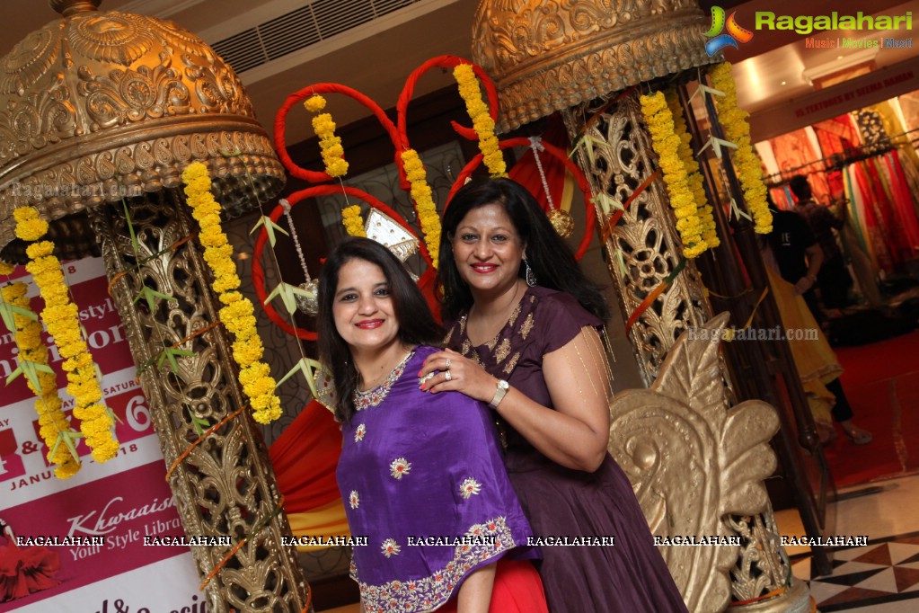 Srishti Vyakaranam launches Khwaaish Designer Lifestyle Exhibition at Taj Krishna