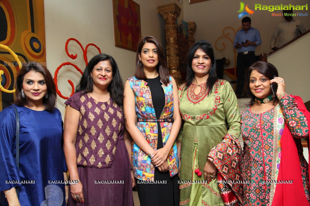 Srishti Vyakaranam launches Khwaaish Designer Lifestyle Exhibition at Taj Krishna