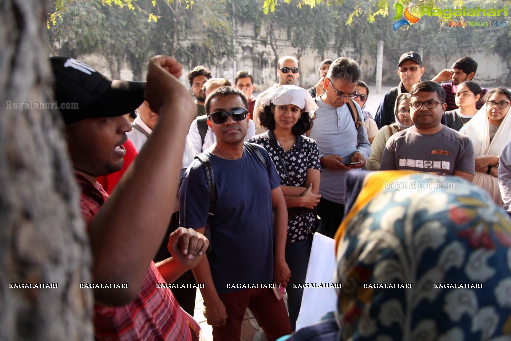 Krishnakriti Foundation Heritage Walk at Charminar