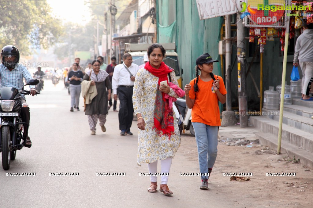 Krishnakriti Foundation Heritage Walk at Charminar