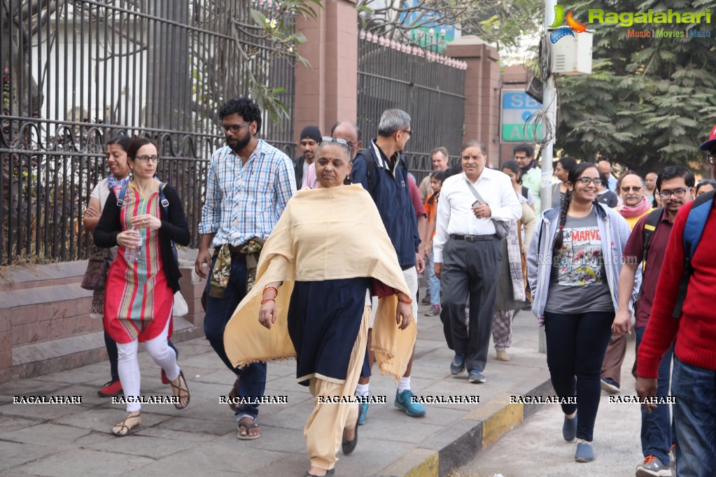 Krishnakriti Foundation Heritage Walk at Charminar